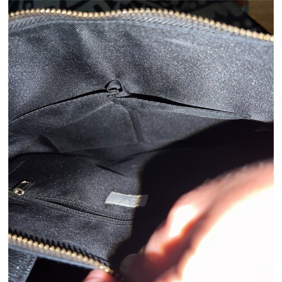 Black Leather Backpack Bag in Excellent Condition - Picture 4 of 16